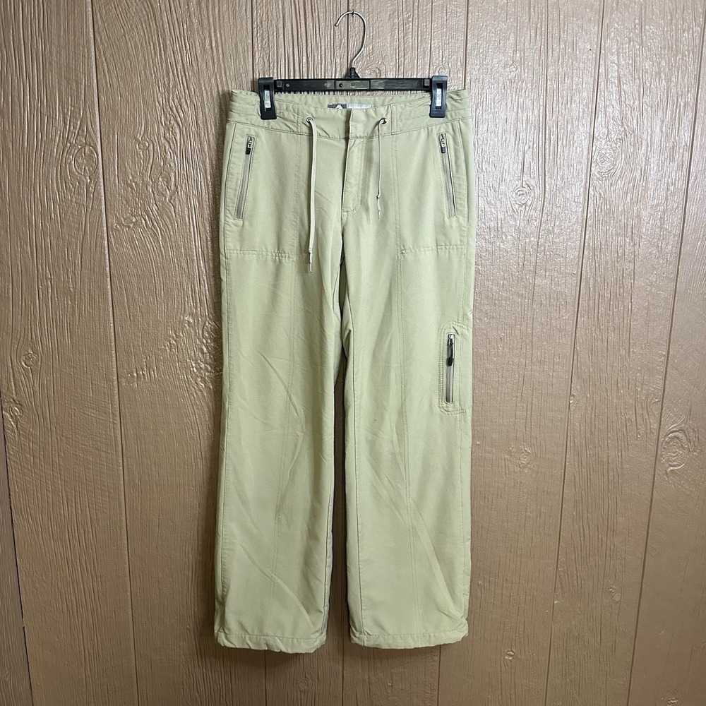 Nike ACG Pants Womens Sz 4 Beige Lightweight Stretch Outdoors Hike Trek Ladies